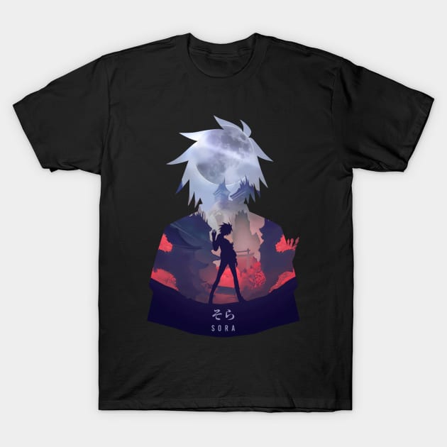 Sora - Dark Illusion T-Shirt by The Artz